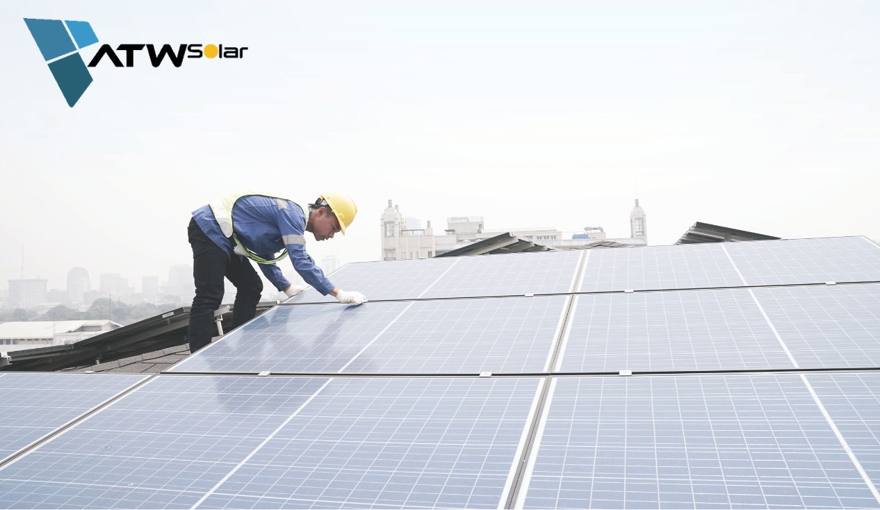 pembersihan solar panel 