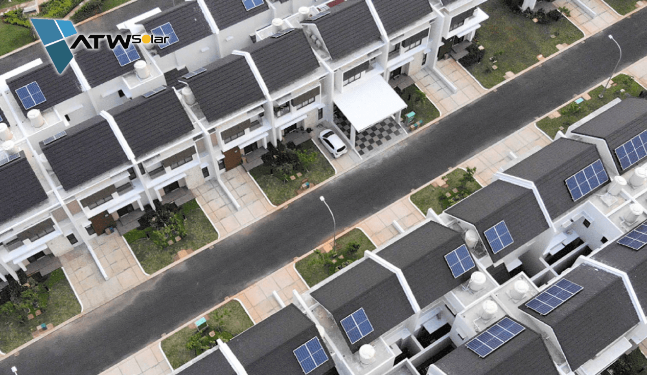 solar panel atap