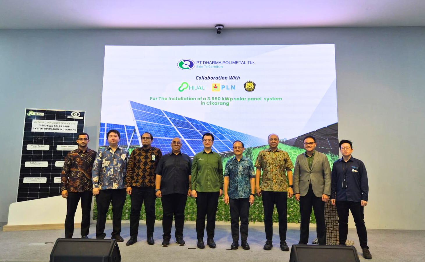 ATW Solar Joins Inauguration of Dharma Polimetal’s 3,650 kWp Solar Rooftop