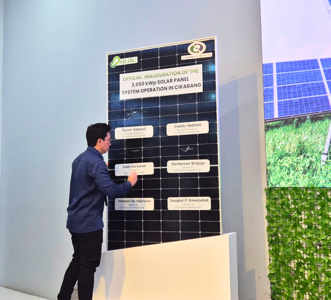 ATW Solar peresmian solar panel